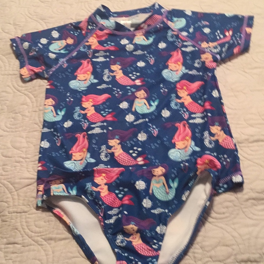 Sunshine Swim Rash Guard Bikini size 7. 4 for $10!